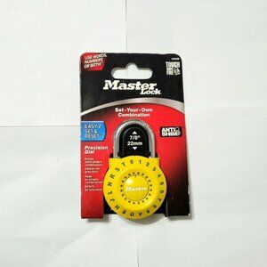 Combination Master Lock 1590D Resettable NEW